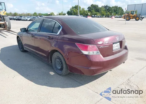 2010 Honda Accord 2.4 Lx z USA, uszkodzony, nr VIN 1HGCP2F34AA005186